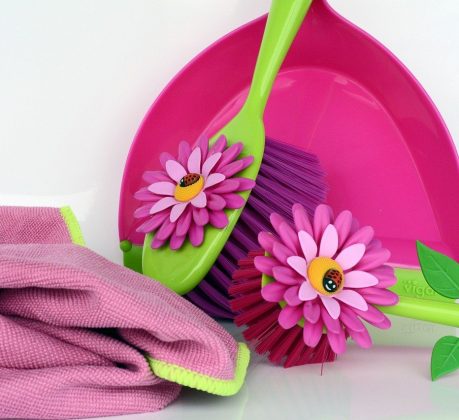 Utensilien für den Frühjahrsputz